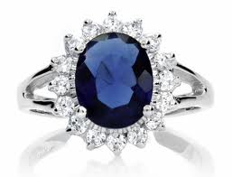 Diana sapphire ring